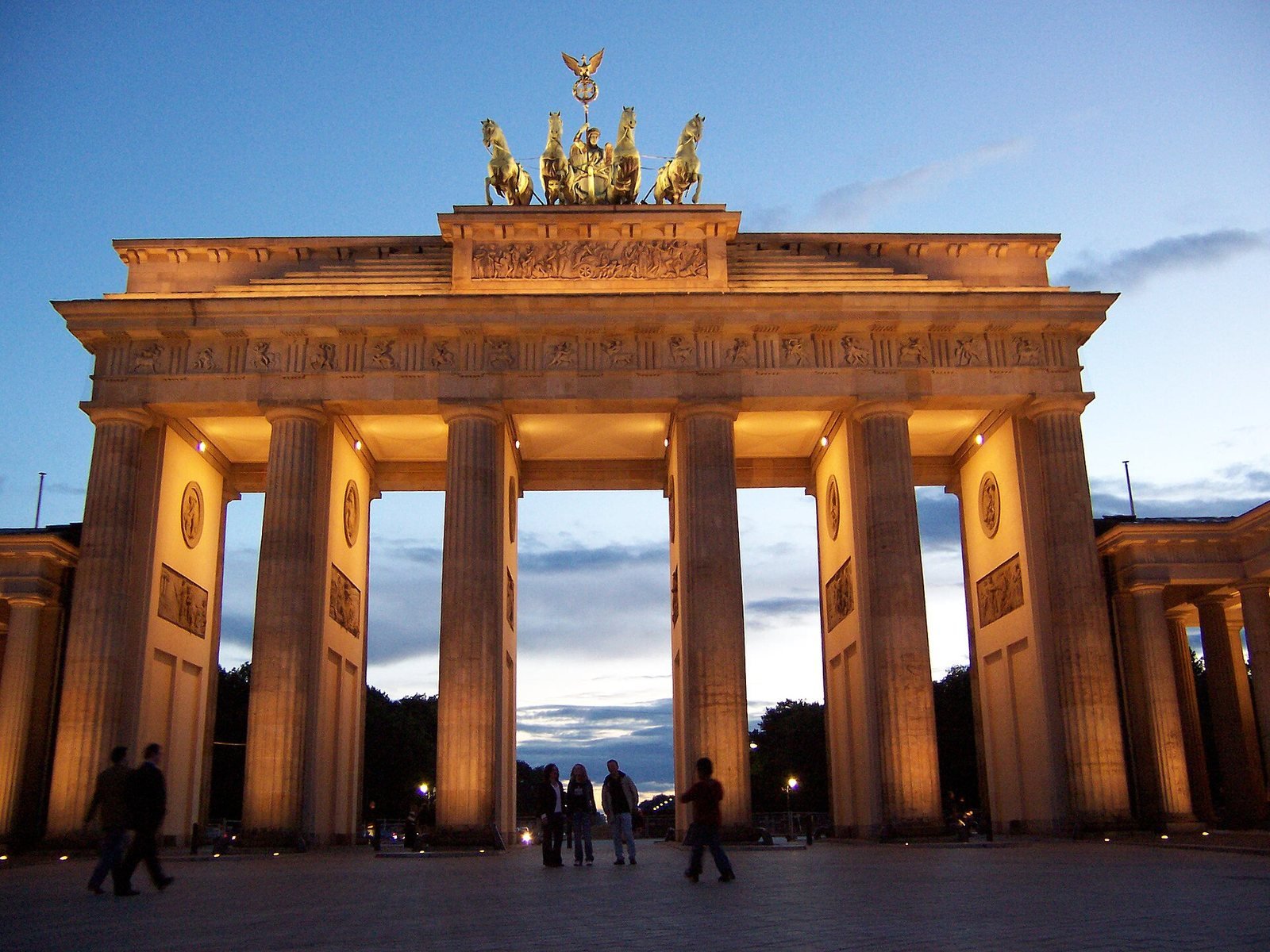 Das Brandenburger Tor in Berlin